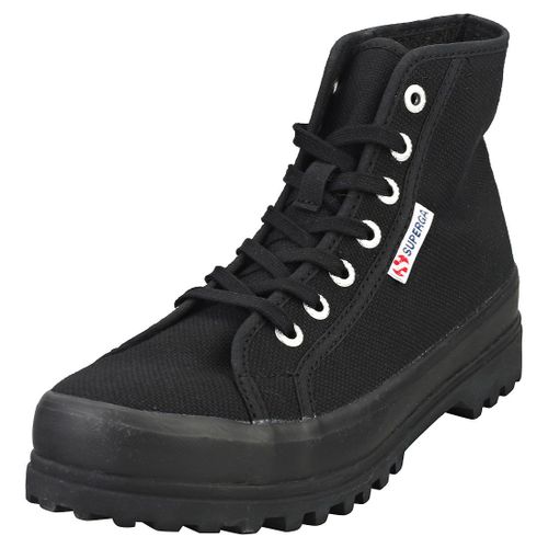 Superga 2341 Alpina Baskets Platesforme Noir