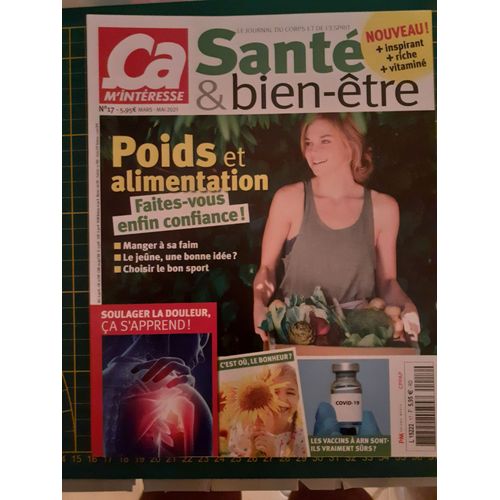 Ça M'intéresse Santé Et Bien-Être N° 17, Poids Et Alimentation