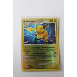 Carte Pokemon Fr Raichu - 15/123 - Mysterious Treasures - Reverse