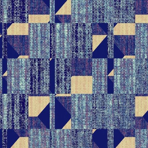 Homemania Tapis Imprimé Noble Stance - Géométrique - Décoration De Maison - Antidérapant - Pour Salon, Séjour, Chambre À Coucher - Multicolore En Polyester, Coton, 80 X 120 Cm