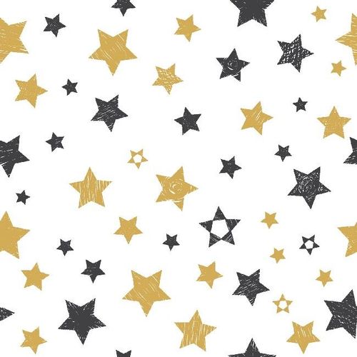 Homemania Tapis Imprimé Stars - Géométrique - Décoration De Maison - Antidérapant - Pour Salon, Séjour, Chambre À Coucher - Multicolore En Polyester, Coton, 80 X 120 Cm