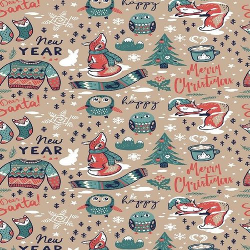 Homemania Tapis Imprimé Happy New Year - Pour Les Enfants - Décoration De Maison - Antidérapants - Pour Salon, Séjour, Chambre À Coucher - Multicolore En Polyester, Coton, 80 X 200 Cm