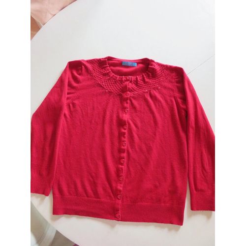 Cardigan Plastron Avec Strass