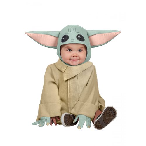 Déguisement Bébé Yoda Pour Bébé The Mandalorian - Star Wars - Taille: 6 À 12 Mois