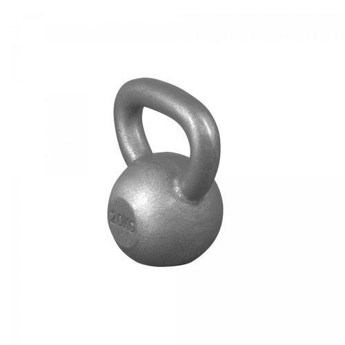 Gorilla Sports - Poids Kettlebells De 2 Kg À 32 Kg + Lots De 2, 3 Ou 8 Kettlebells - Gris - Noir Ou Or - Couleur : Gris - Poids : 20 Kg