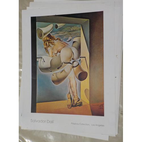 Poster De La Série "Maestri Della Pittura" - N°454, Salvador Dali, Giovane Verine Sodomizza, Sans Date. Siae, 2004