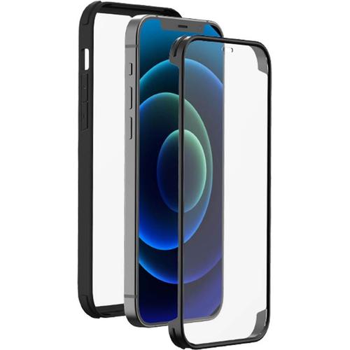 Coque 360° Iphone 12 / 12 Pro Protection Intégrale Noire Bigben