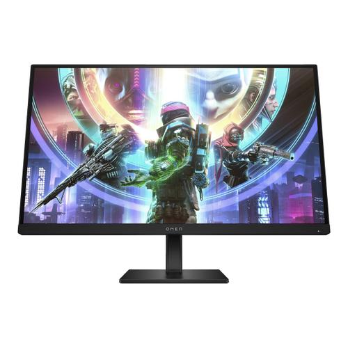 OMEN by HP 27qs - Écran LED - jeux - 27" - 2560 x 1440 QHD @ 240 Hz - IPS - 400 cd/m² - 1000:1 - 1 ms - 2xHDMI, DisplayPort - haut-parleurs - noir