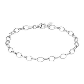 Bracelet Lotus Silver Mailles Ovales