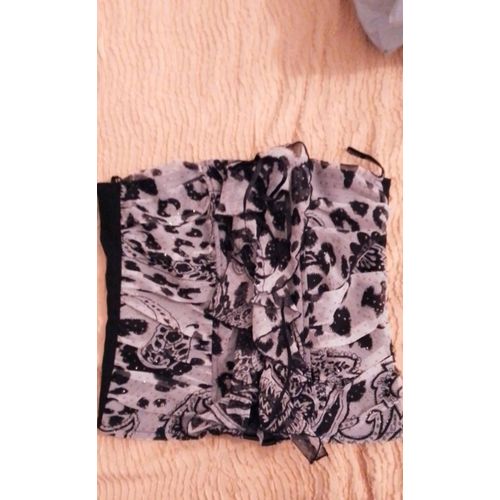 Bustier Blanc Motifs Noirs 38 M Morgan De Toi.