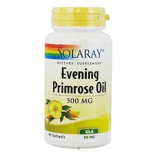 Solaray Evening Primrose Oil 90 Perlas 
