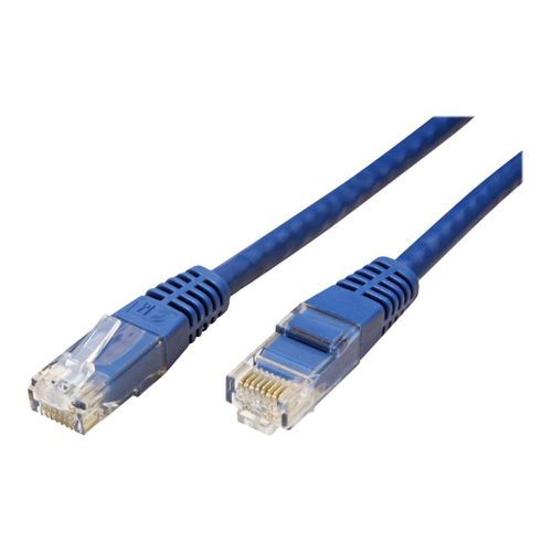 VALUE - Cordon de raccordement - RJ-45 (M) pour RJ-45 (M) - 7 m - UTP - CAT 6 - bleu