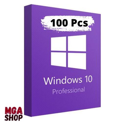 Windows 10 Pro - Licences 100 Pcs - Licence Microsoft