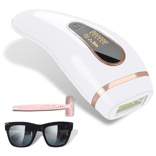 Epilateur Laser Electrique Epilateurs Permanent Epilateur Lumiere Pulsee Indolore Pour Femmes Electrique Femme Rasoir Visage Femme 990000 000 Flashs Ipl Epilation Definitive Epilateur Laser - Blanc De Type 2