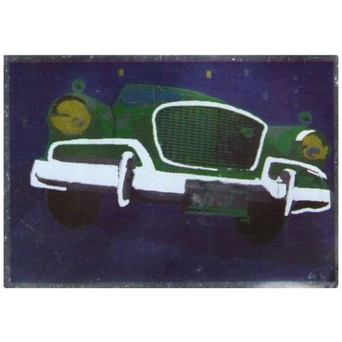 Panini Stickers - Argenté - Voiture - Années 80