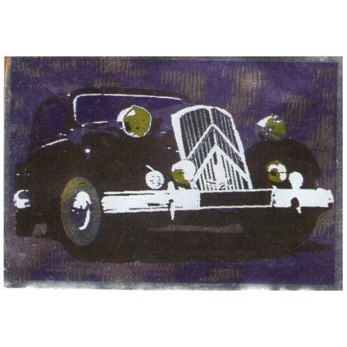 Panini Stickers - Argenté - Voiture - Années 80