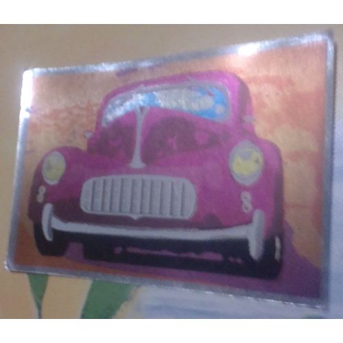Panini Stickers - Argenté - Voiture - Années 80