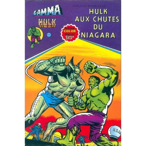Hulk N° 04, Hulk Aux Chutes Du Niagara ; Pour La Vie D'un Mutant ; Le Wendigo