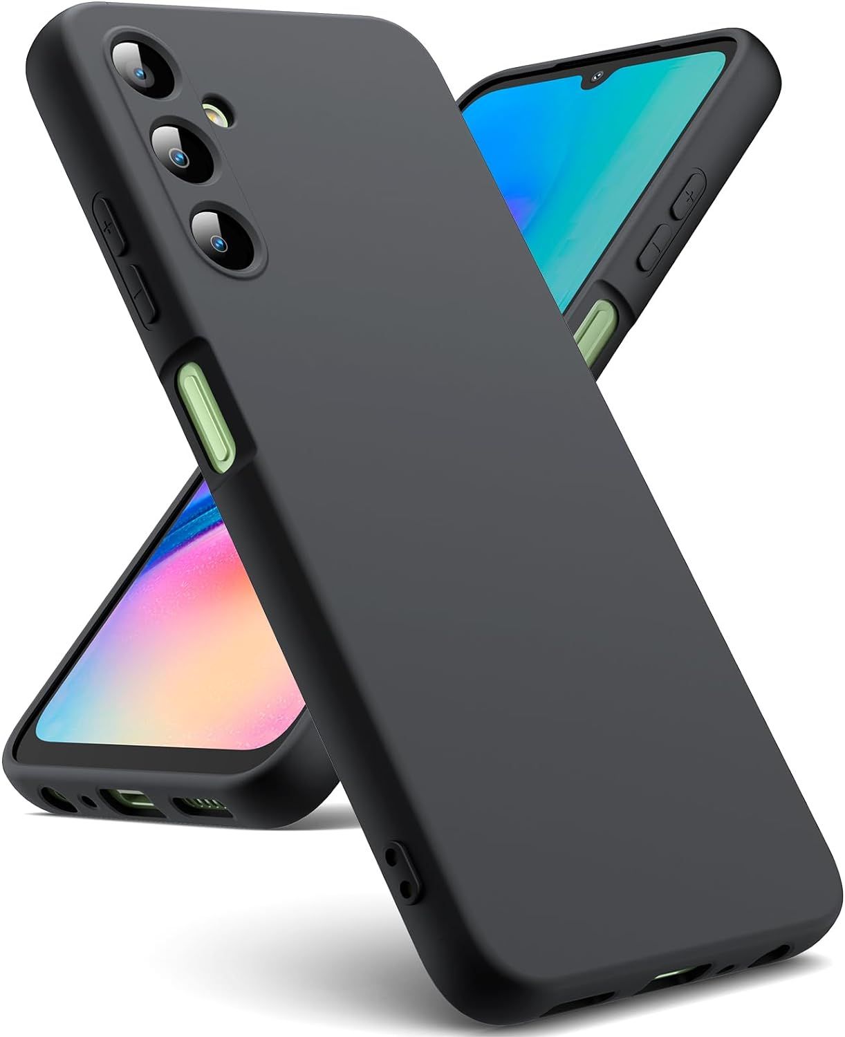 Coque Pour Samsung Galaxy A05s, Coque Silicone Liquide Intr...