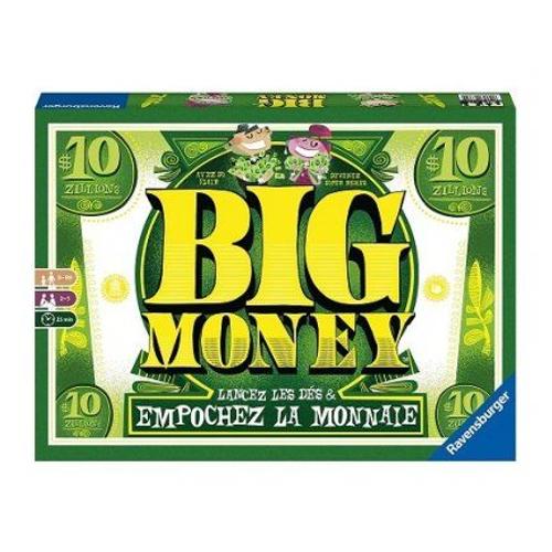 Big Money Version Fr - Jeu De Plateau Argent Et Des - Jeu De Societe Ambiance - Famille 8-99 Ans
