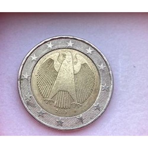 Rare Pièce De 2 Euros Aigle Royal 2002