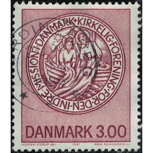 Danemark 1987 Oblitéré Used Mission Association Ecclésiastique Su
