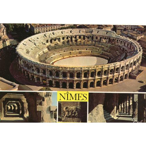 Carte Postale Xx Eme Siecle N° 12-445 Z Nîmes -30 Gard - Les Arenes- Amphitheatre Romain - Carte Ecrite - Editions Estel