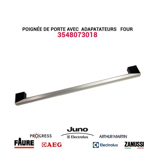 Poignée de porte avec adaptateurs - 3548073018 - Four Electrolux AEG