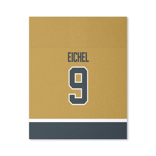 Canevas imprimer Vegas Golden Knights Jack Eichel Maillot Domicile Back Sans cadre 40x50cm DIY installer