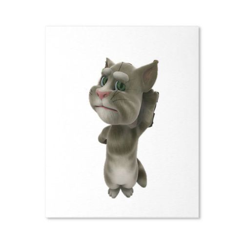 Canevas imprimer Mon Talking Tom Premium Sans cadre 40x50cm DIY installer
