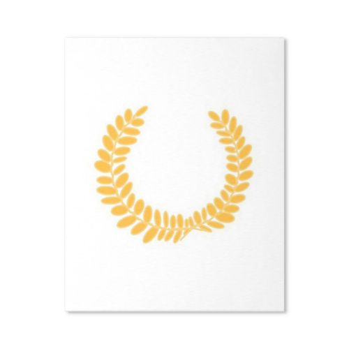 Canevas imprimer Illustration de couronne de laurier, héros grecs, mythologie, légendes, statues, art Sans cadre 40x50cm DIY installer