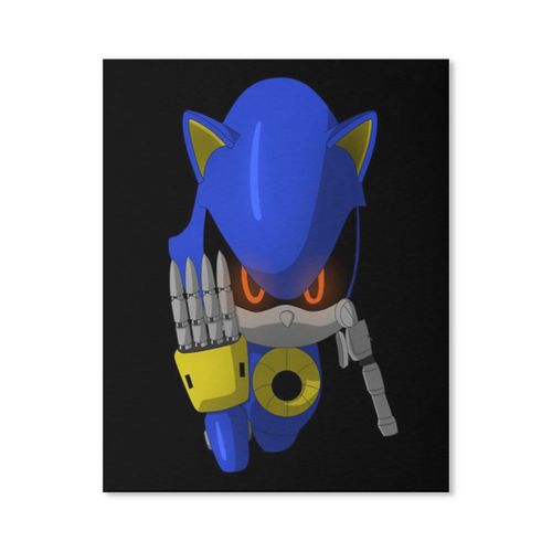 Canevas imprimer Métal Sonic émerge Sans cadre 40x50cm DIY installer