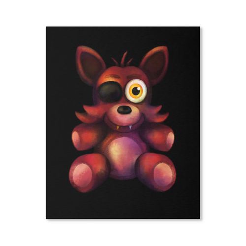 Canevas imprimer Cinq nuits chez Freddy's - Fnaf 4 - Foxy Plush Sans cadre 40x50cm DIY installer