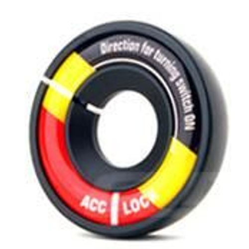 Noir1 - Autocollants De Couverture De Clés D'allumage De Drapeau Allemand, Accessoires De Voiture Pour Volkswagen Golf 6 7 Gti Polo Jetta Mk5 Mk6 Bora 2012 Tiguan 1 Pièce