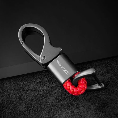 Rouge1 - Qualité Bibelot/Emblème De Voiture En Métal Clés Clés De Voiture Avec Logo Clés Pour Ford Focus Vignale Stline Accessoire De Voiture