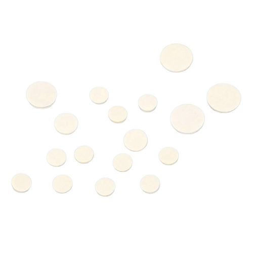 17pcs Sound Hole Pads Treble Bb Clarinette Key Gasket Remplacement Instrument  Vent Pads En Peau De Mouton