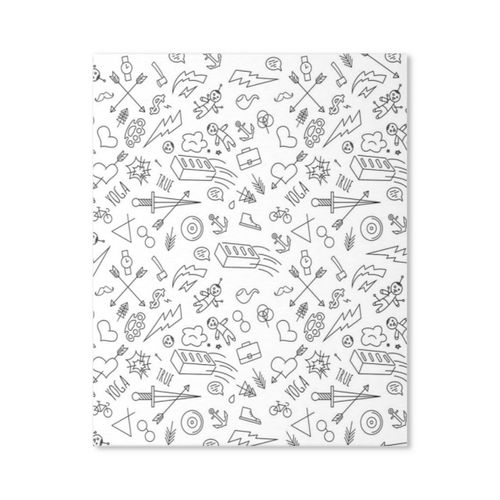 Canevas imprimer Meilleur art de griffonnage Sans cadre 40x50cm DIY installer