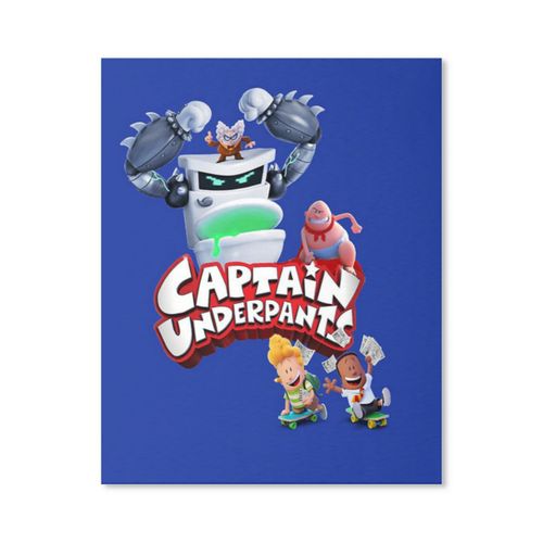 Canevas imprimer Capitaine Slip Boss Fight Sans cadre 40x50cm DIY installer
