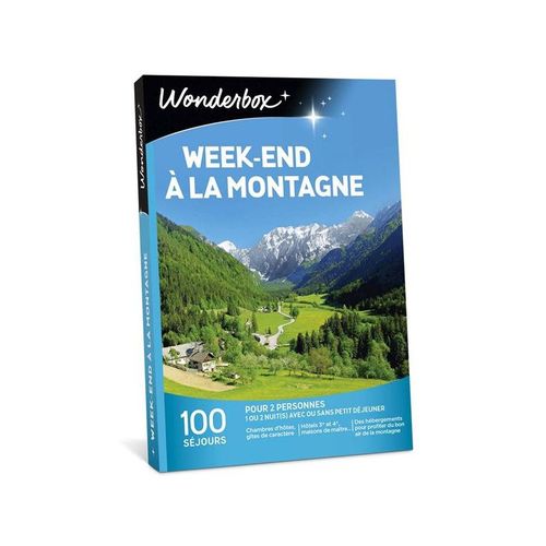 Coffret Cadeau Wonderbox Week-End À La Montagne
