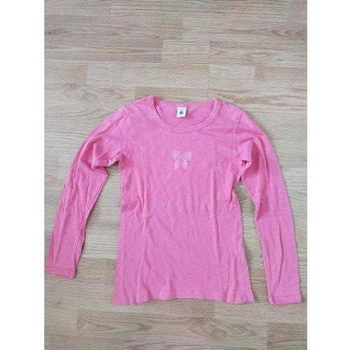 T-Shirt Petit Bateau Rose Tagada 12 Ans