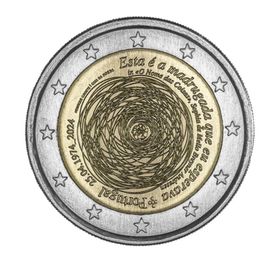 2 Euros Commémorative Portugal Revolution 25 Avril 2024 Unc