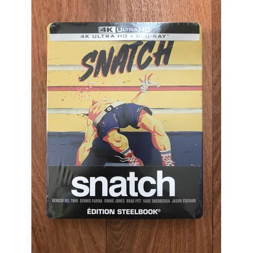 Snatch - Tu Braques Ou Tu Raques - Édition Limitée Spéciale Fnac Steelbook 4k Ultra Hd + Blu-Ray