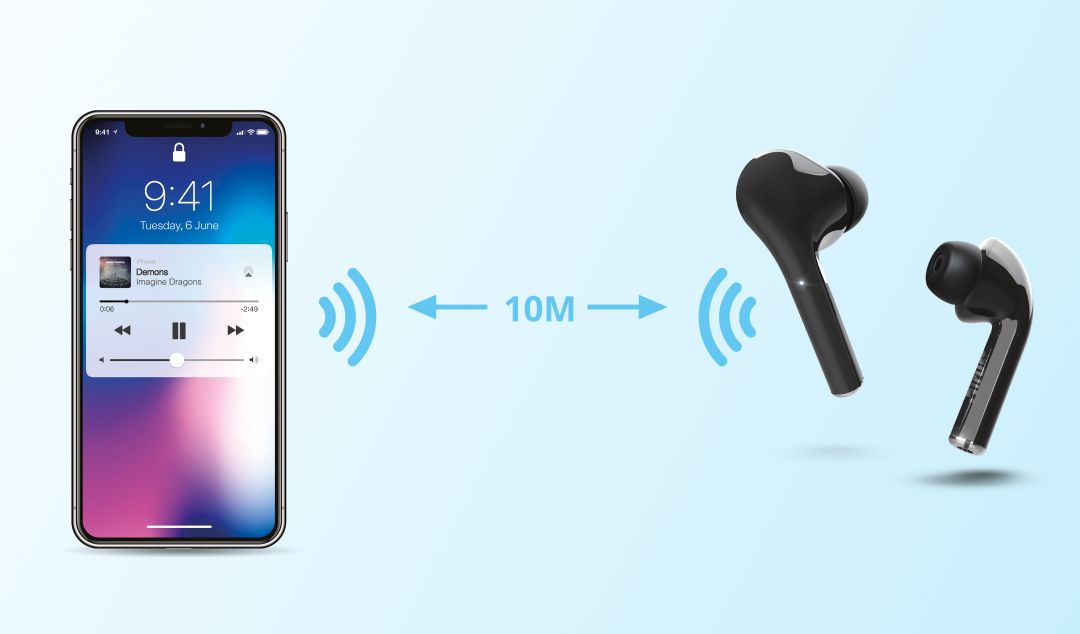 Trust Nika Touch Bluetooth Noir image 1 | Rakuten
