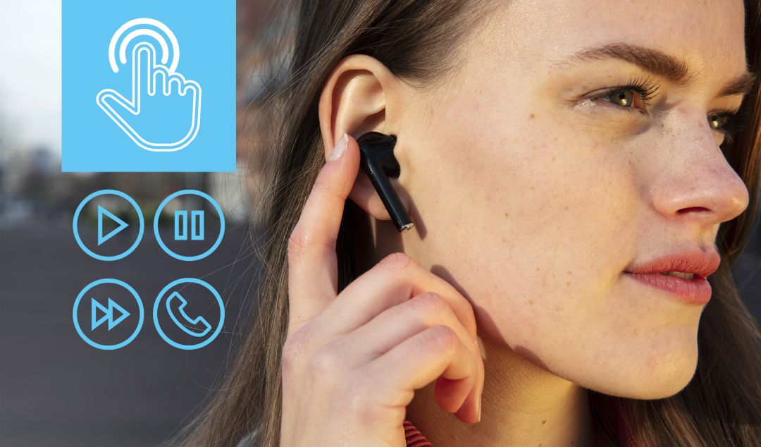 Trust Nika Touch Bluetooth Noir image 1 | Rakuten