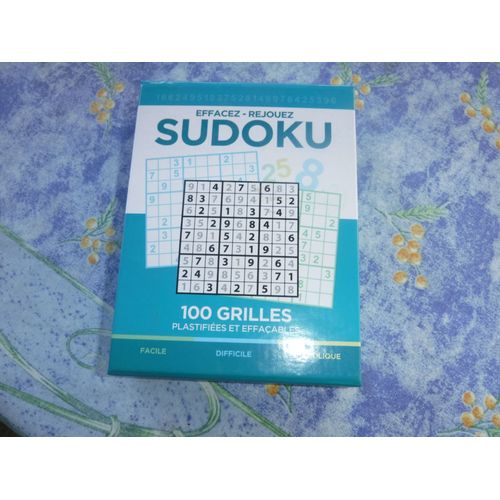 Effacez-Rejouez Sudoku