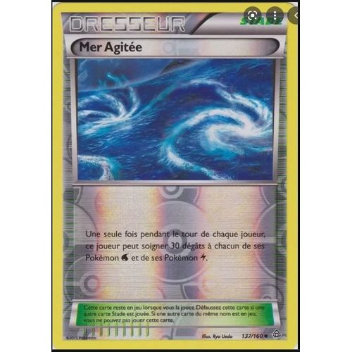 Pokemon Mer Agitée 137 / 160 Reverse Xy Primo Choc