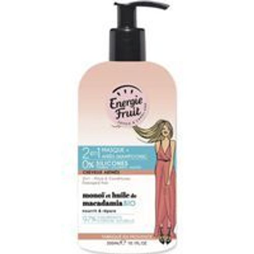 Energie Fruit Masque Et Après-Shampoing Pour Cheveux Abîmés Monoï Et Huile De Macadamia - 300 Ml 