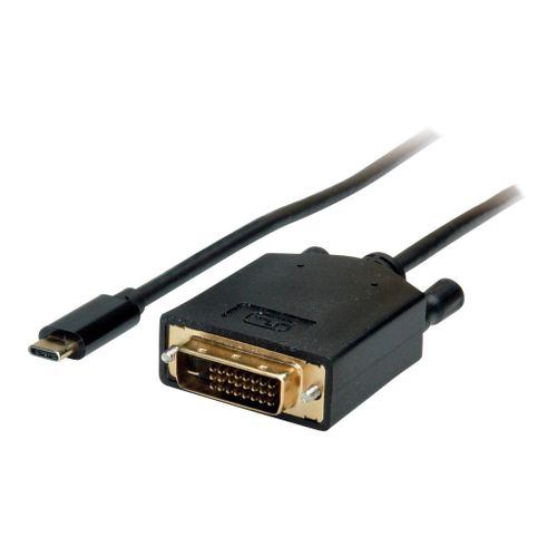 VALUE - Adaptateur vidéo externe - USB-C 3.1 - DVI - noir