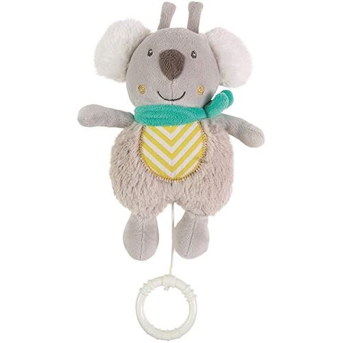 Doudou Peluche Koala Tigex Musical Jouet Bebe Naissance Boite A Musique