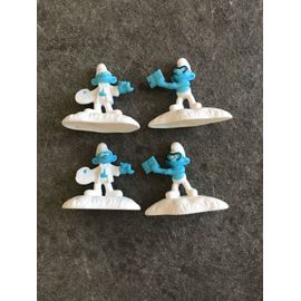 Lot De 4 Figurine Schtroumpfs Mac Donald's